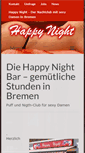 Mobile Screenshot of nightclub-bremen.de